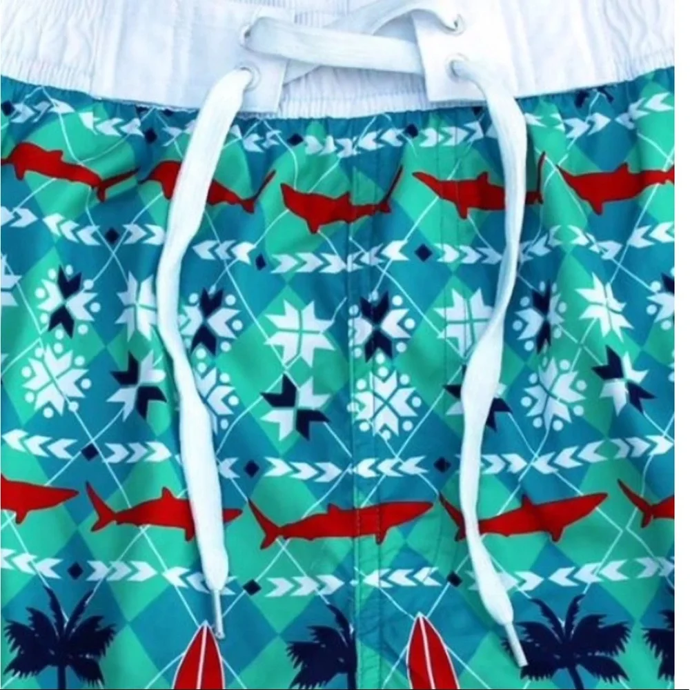 Truckers Swim Trunks, Size M